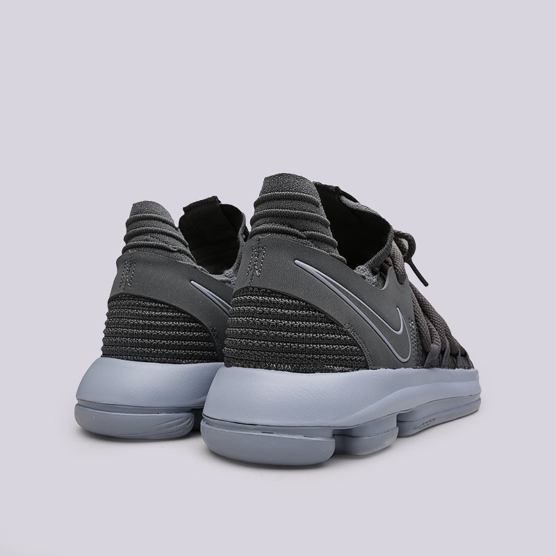 мужские серые баскетбольные кроссовки Nike Zoom KD10 897815-005 - цена, описание, фото 4